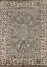 Tapis En Laine Indien Oushak