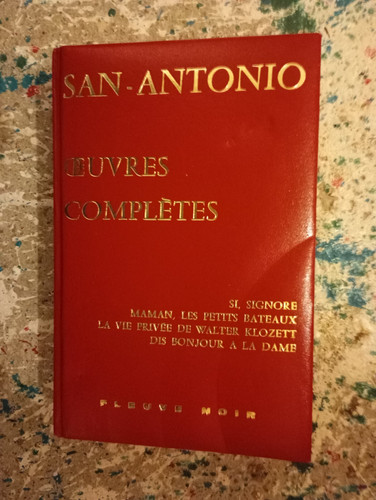 Intégrale san antonio oeuvres - intégrale,
