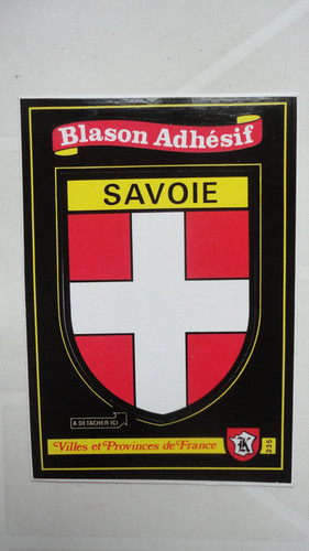 Blason adhesif autocollant - blason,