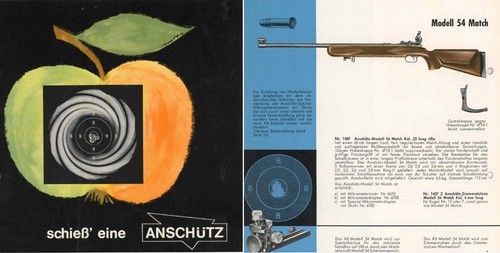 Anschutz 1960 match - match, rifle