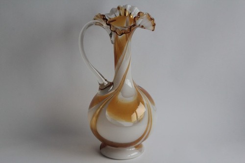 Pichet verre soufflé - , carlo