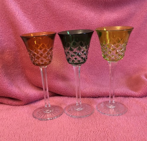 Verres cristal couleur - 3,