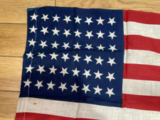 DRAPEAU AMERICAIN SECONDE GUERRE MONDIALE US FLAG 39-45 MILITARIA