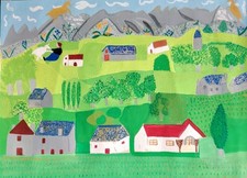 Jolie Peinture De Campagne