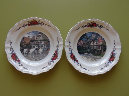 Lot assiettes - 2,