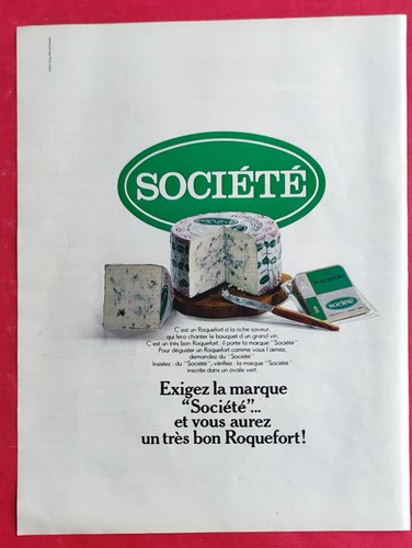 Publicité presse fromage - presse:,