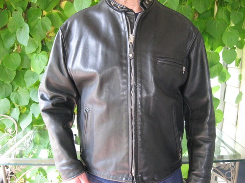 Schott 141 cowhide - cowhide, leather