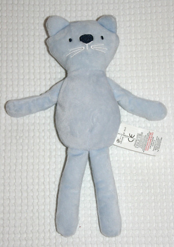 Grain ble doudou chat bleu - grain,