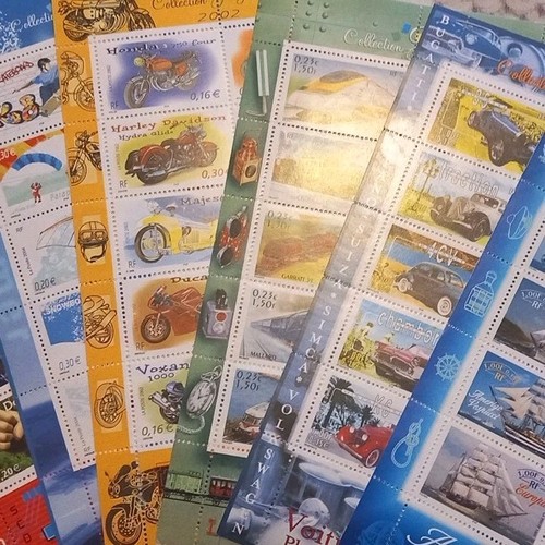 Lot planches collections - 6,