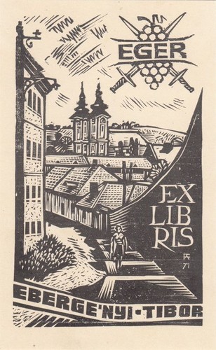 Exlibris gravure sur bois - gravure,