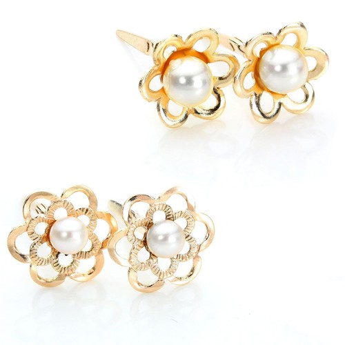 Boucles oreilles fleurs - d'oreilles,