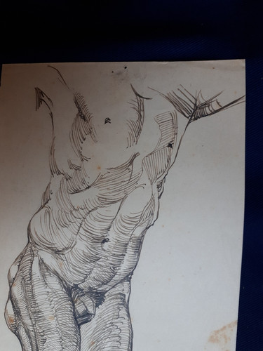 Dessinn ancien encre 1922 - dessinn, ancien,