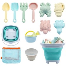 Lot de 12 jouets, seau