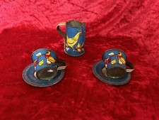 RARE PETIT ENSEMBLE DE DINETTE EN TÔLE 