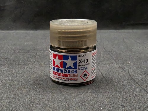 Tamiya smoke acrylic - x-19,
