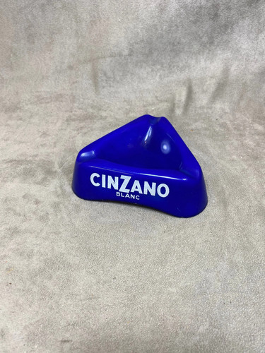 Cendrier verre cinzano - cendrier, verre,