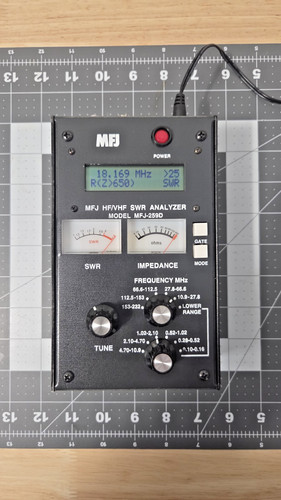 Mfj 259d vhf swr analyzer - analyzer,