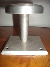 Patère vintage en aluminium