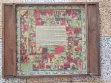 ANCIEN TABLEAU JEU DE L'OIE ET