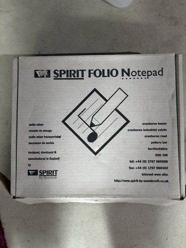 Spirit folio notepad - folio,