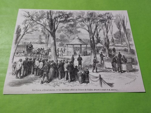 Gravure presse 1868 la - de,
