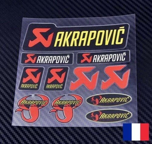 Autocollant akrapovic moto - ,