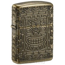 ZIPPO Briquet Tiki Design