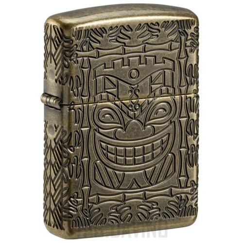 Zippo briquet tiki design - zippo,