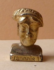 Fève en métal doré - Bustes