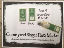 Cornely or Singer Hook Needles
