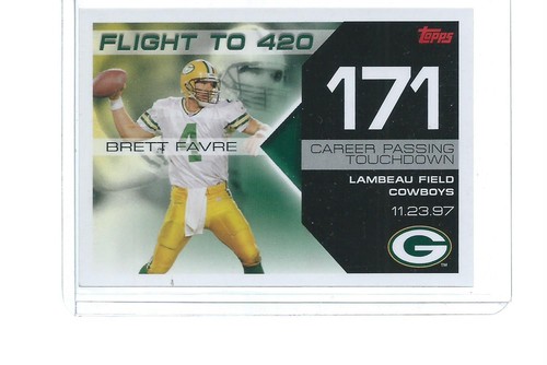2008 topps flight 420 brett - flight,