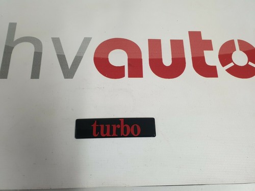 Emblème original turbo - emblème,