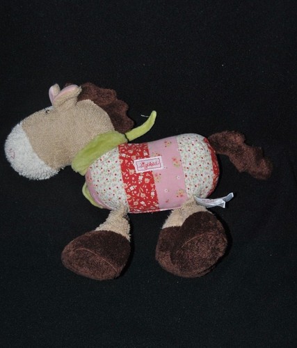 Peluche doudou cheval âne