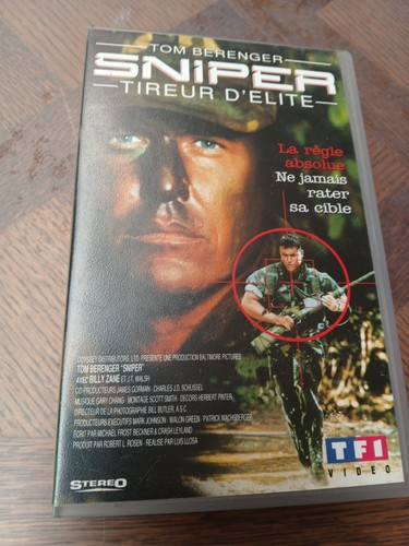 Cassette vidéo vhs sniper - vhs,
