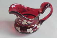 Pichet miniature cristal rouge