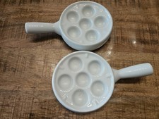 ​Lot de 2 Plats à Escargots