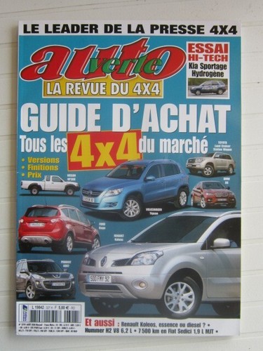 Auto verte 4x4 - auto,