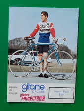 CYCLISME carte cycliste HENRI