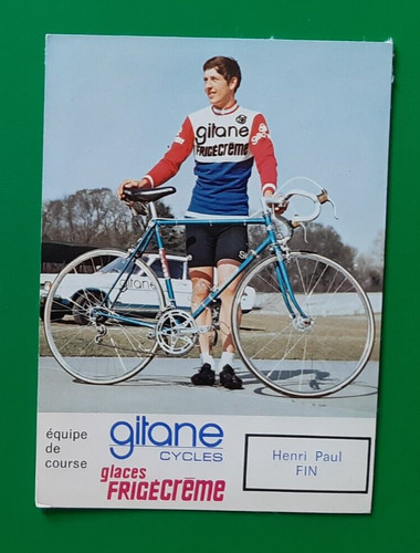 Cyclisme carte cycliste - carte,