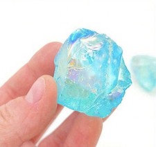 3x Cristal Quartz Aqua Aura