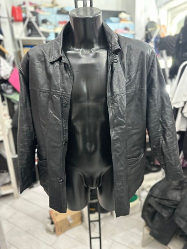 Double veste cuir homme - double,
