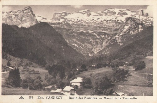 Route des esserieux massif - 74,