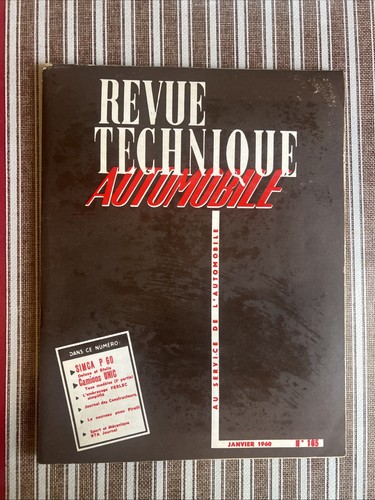 Revue technique simca - technique, p60