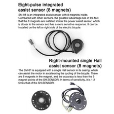 Capteur de puissance de vélo électrique Hall magnétique pour une expérience