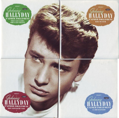Johnny hallyday 4cd vogue - hallyday,