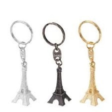 Lot de 6 Porte-Clé Tour Eiffel Paris en Souvenir + 1 offert