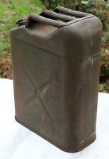 US ARMY - RARE Bidon JERRICAN avec invasion STRIPS RHEEM 1943 - ref BRA25JUS001