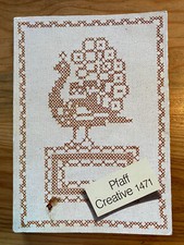 Broderie et Couture sur la machine Pfaff Creative 1471