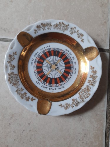 Cendrier roulette les jeux - cendrier,
