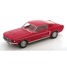 FORD MUSTANG GT FASTBACK 1968 RED 1:18 Kk Scale Auto Stradali Nouveau modèle